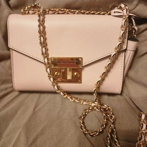 Pink Michael Kors shoulder bag small